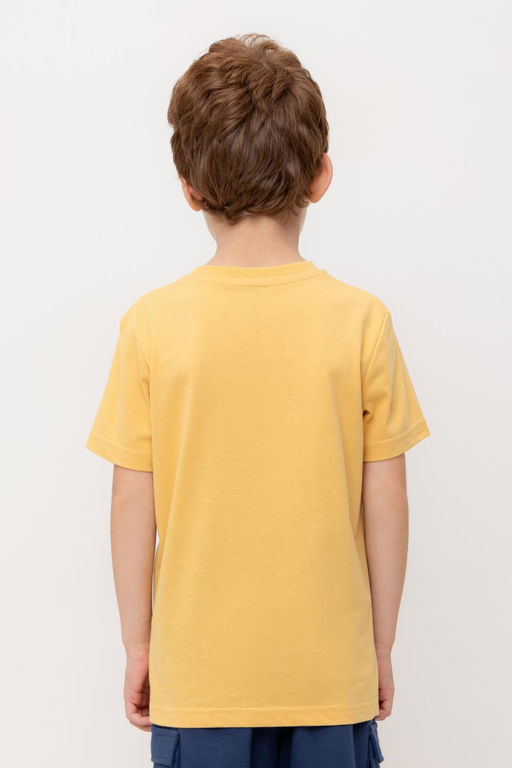 КР 302751-1/золотистая пшеница к566 фуфайка (футболка) для мал - Crockid фото 3
