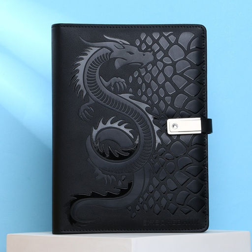 Ежедневник со встроенным зарядным устройством 8000 мАh и флешкой 16 ГБ Дракон, 17,5 х 3,8 х 23,3 см. - Like me фото 2