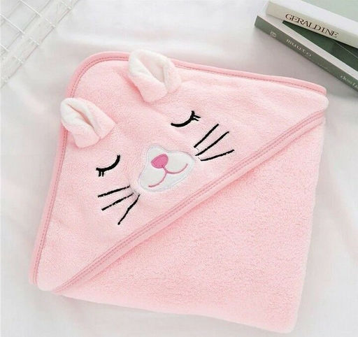 Уголок детский Кошечка-розов. 80*80 см. из плюшевой микрофибра