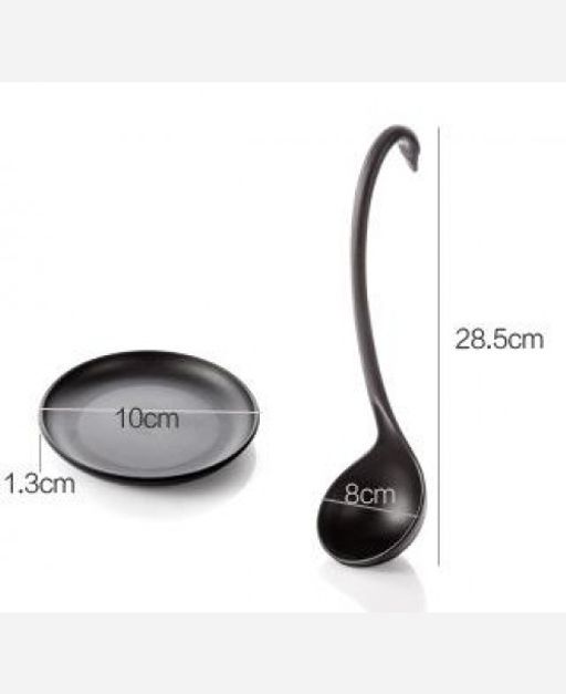 Половник Лебедь. Цвет белый/черный 904719 - Yiwu youda import & export co фото 5