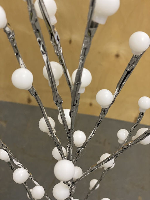 Дерево комнатное. ассорти 64 лампочки свет мульти, 1,5 метра, 220V, подставка пластик - Super bat фото 2