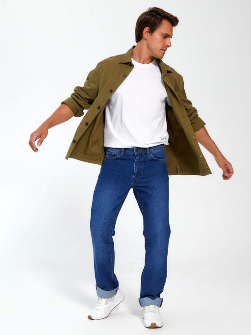 Мужские джинсы _ 09655 - F5 фото 3