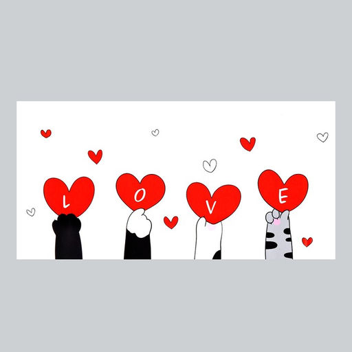 Защитная самоклеящаяся пленка на месте кормления/туалета питомца Коты. Любовь 50х25 см - Simaland фото 4