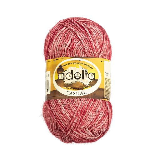 Пряжа ADELIA CASUAL 72% хлопок, 28% акрил 10 шт. х 50 г 130 м  6 м