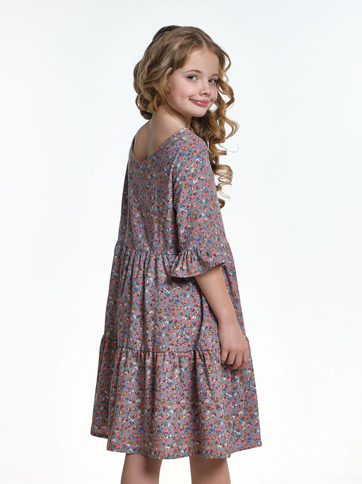 Платье 22-7809 серый - Mini maxi фото 4