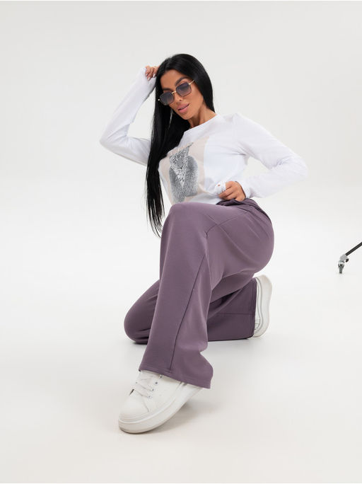 Брюки "Фридом" туман