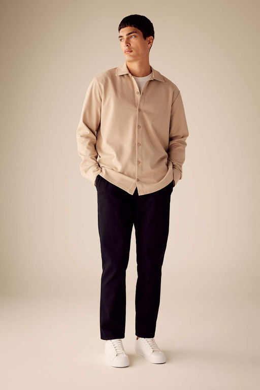 Прямые флисовые брюки Jogger - Defacto фото 2