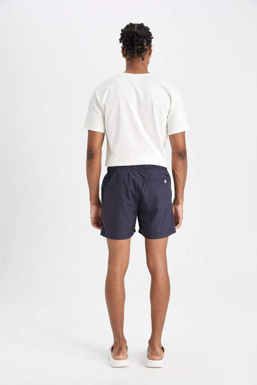 Короткие шорты для плавания на сетчатой подкладке - Defacto фото 7