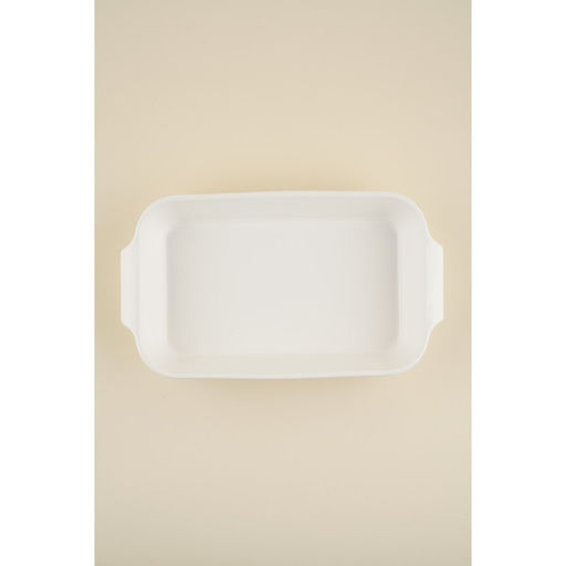 Форма для запекания SL Home «Санторини», 2.5 л, 36×20.5×6.5 см, жаропрочная керамика, белая