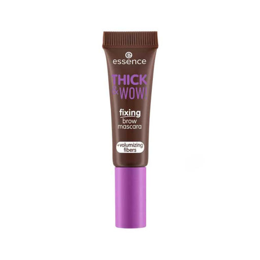essence Тушь для бровей Brow fixing mascara Thick & Wow!, 03 Brunette Brown 6 мл фото 4