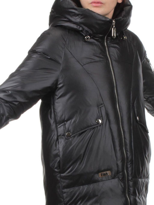 78 BLACK Куртка зимняя женская (200 гр. холлофайбер) - Fashion фото 2
