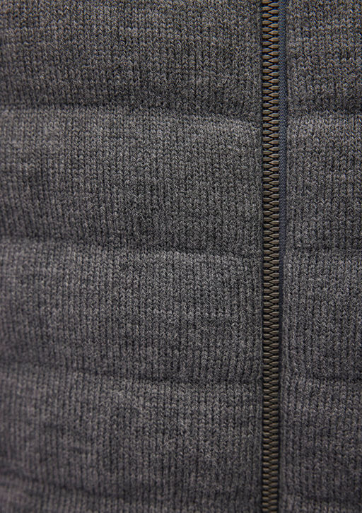 Fermuarl? Gri Triko - Mavi фото 6