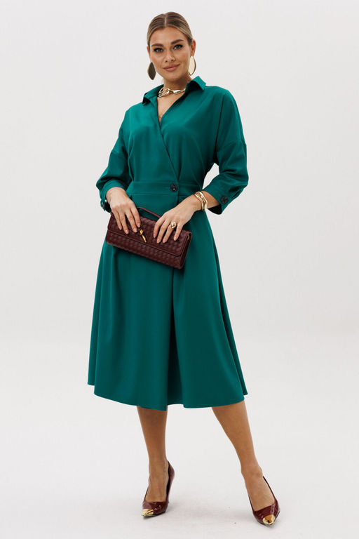 Платье Anastasia 1229.1 изумруд фото 3