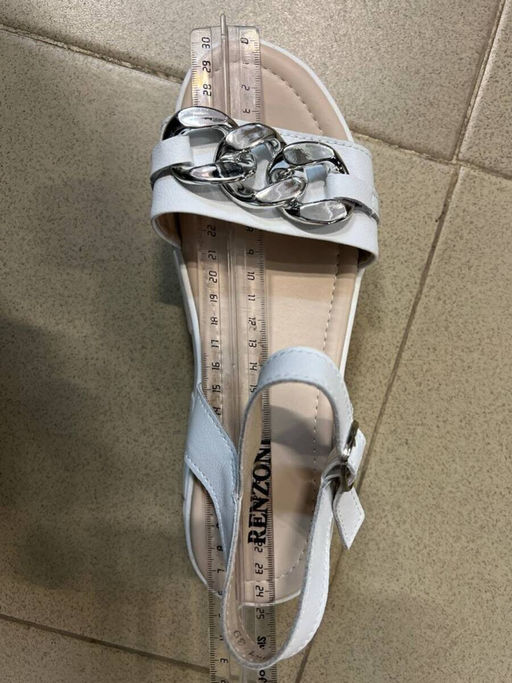 08-PED129-1 WHITE Босоножки женские (натуральная кожа)