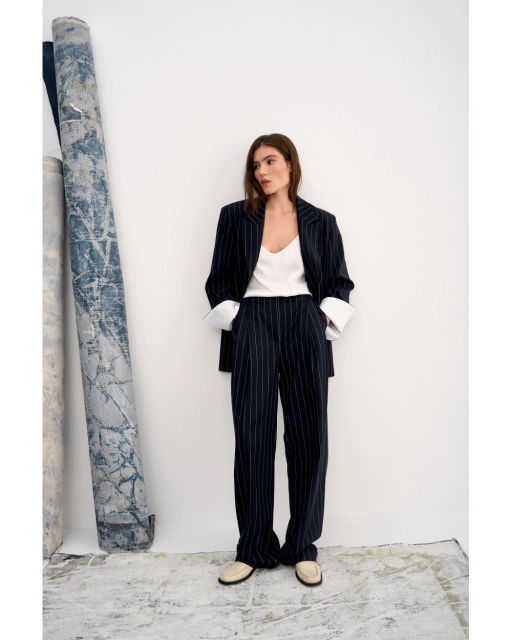 Жакет THE VERY 2423 синий фото 5