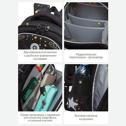 RAz-386-6 Рюкзак школьный с обвесом