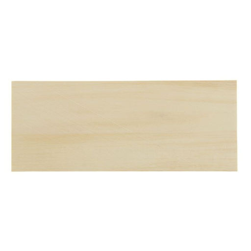 Заготовка для резьбы по дереву, липа, прямоугольная, 100×250×15 мм