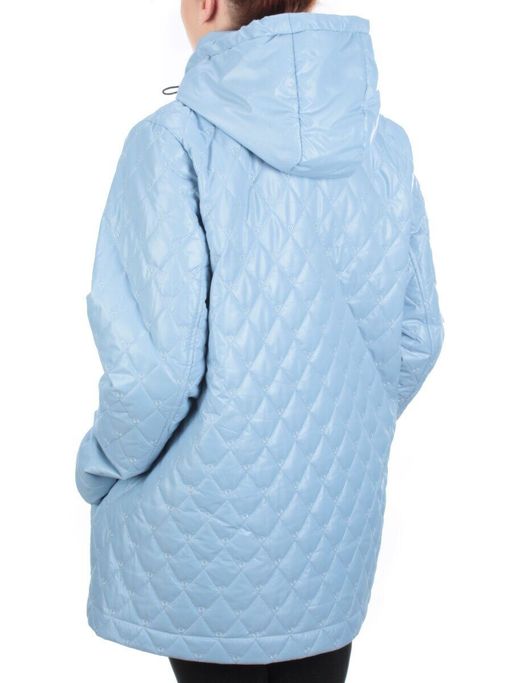 M816 LIGHT BLUE Куртка демисезонная женская (100 гр. синтепон) - Фабричный китай фото 5