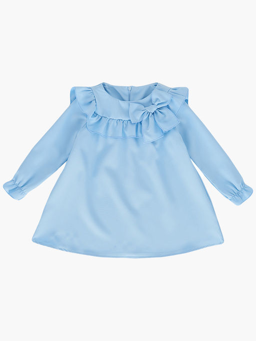 Платье для девочки праздничная нарядная детская одежда садик UD 7033 голубой - Mini maxi фото 2