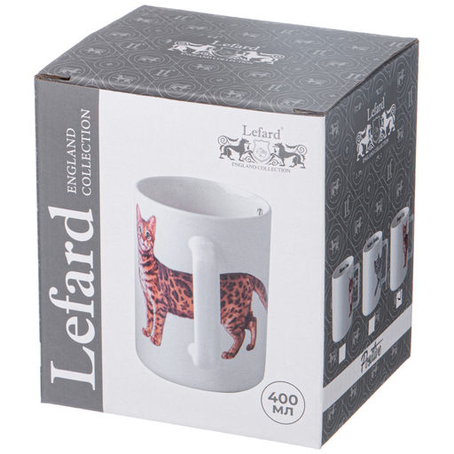 КРУЖКА LEFARD BENGAL CAT 400МЛ 8*7*10.8CM  фото 3