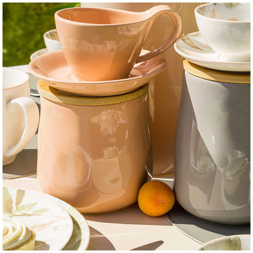 БАНКА ДЛЯ СЫПУЧИХ BRONCO MEADOW 12*11,5 СМ 1000 МЛ ПУДРОВАЯ  фото 6