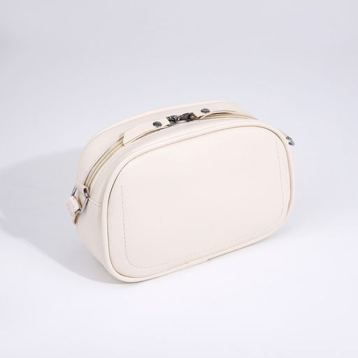 Сумка кросс-боди на молнии, цвет бежевый - Simaland фото 2