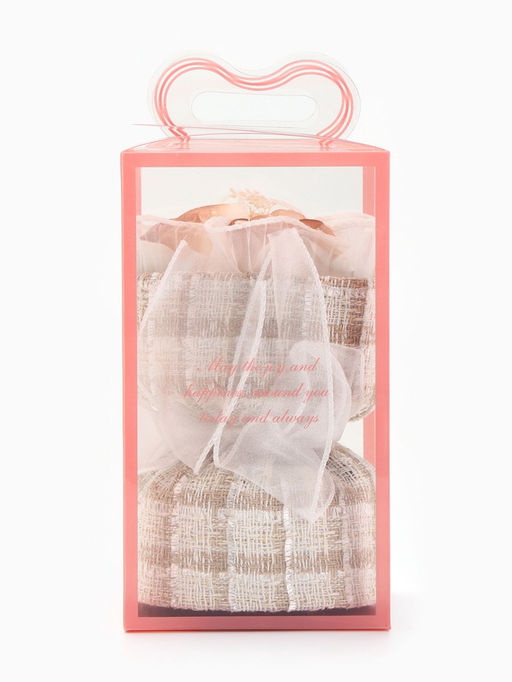 Букет из трех бежевых мыльных роз - SB BEAUTY фото 4