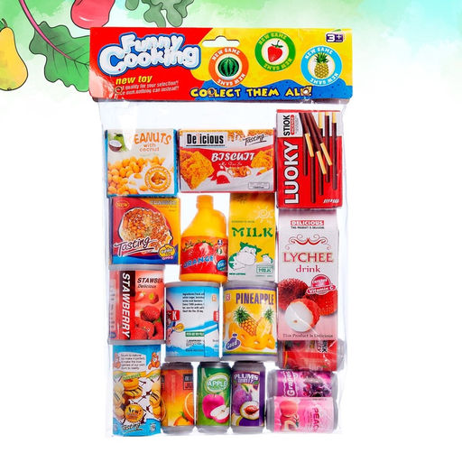 Игровой набор продуктов «Напитки и сладости», 15 предметов