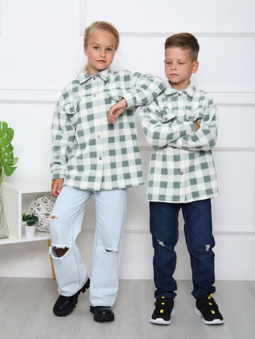 РБ013 Рубашка Мейн (хаки) - Милаша фото 7