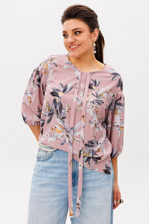 Блуза ANELLI 1548 протея  фото 2