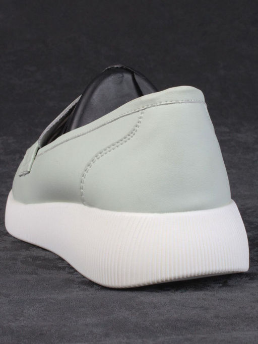 03-PDL 205-3 LT. GREEN Полуботинки женские (натуральная кожа) - Фабричный китай фото 7