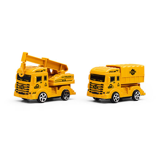 Автовоз со спецтехникой, под колпаком