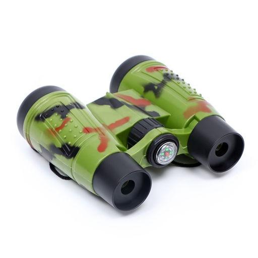 Бинокль 4х, детский, пластик, резина, микс, 10х11 см - Simaland фото 3