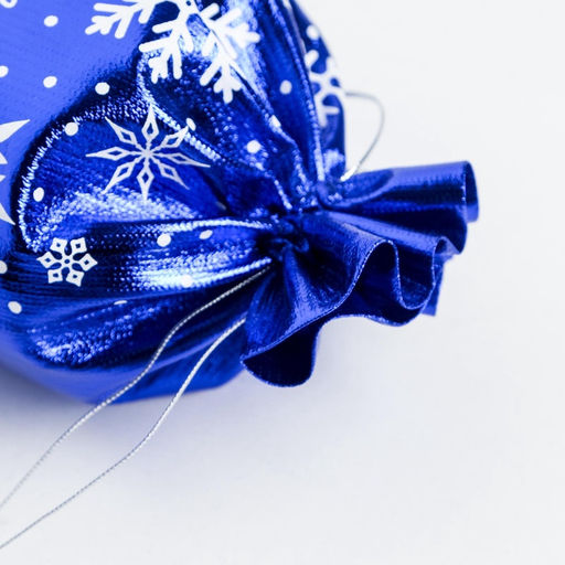 Цена за 10 шт. Мешочек подарочный парча С Новым годом!, 16 х 24 см +/- 1.5 см - Дарите счастье фото 4