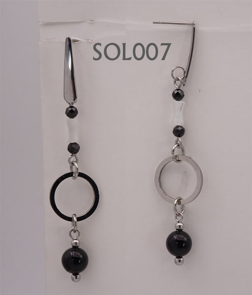 Серьги из муранского стекла