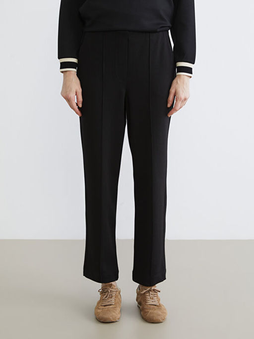 Beli Lastikli Kad?n Cigarette Pantolon