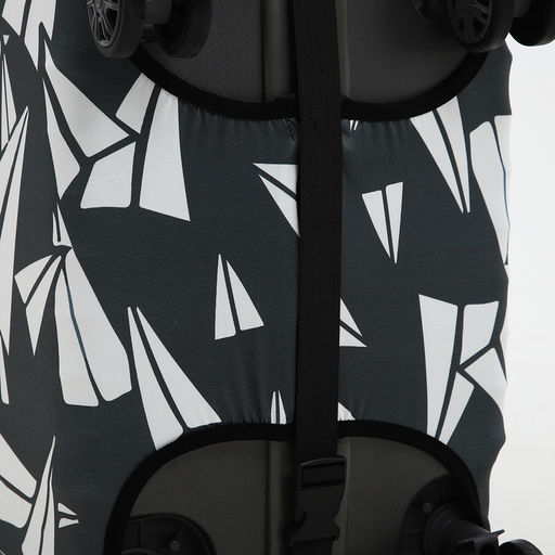 Чехол для чемодана 20, цвет чёрный - Simaland фото 6