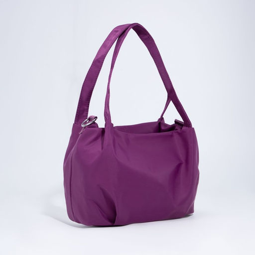 Сумка-тоут на молнии, цвет фиолетовый - Simaland фото 3