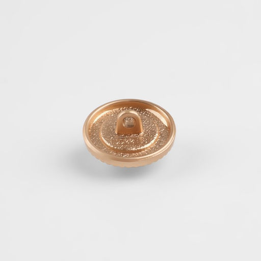 Цена за 5 шт. Пуговица металлическая на ножке «Сатурн», декоративная, d=18 мм, цвет золотой