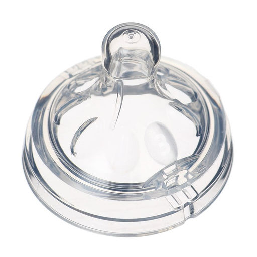 Соска на бутылочку M&B «Natural», антиколиковая, широкое горло Ø50 мм., от 6 мес., быстрый поток