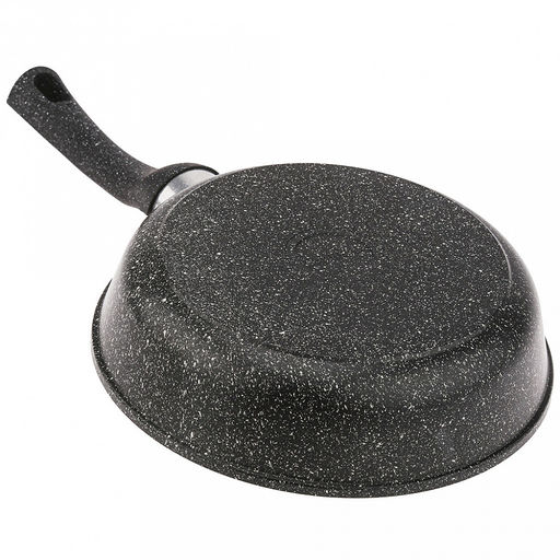 Сковорода с тефлоновым покрытием д24см "Гранит Induction", h6,5см, s0,4см, ручка из термостойкого пластика (Россия) Подходит для всех видов плит, включая индукционную.