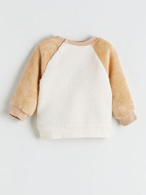 Bisiklet Yaka Erkek Bebek Sweatshirt ve Tayt