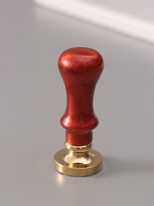 Печать для сургуча с пластиковой ручкой «Цветочная плитка», 6.3×2.5×2.5 см