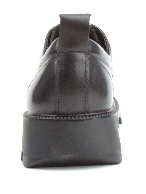 03-DYL101-D1 BLACK Полуботинки женские (натуральная кожа)