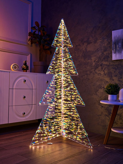 Фигура световая FROSTY «Елка», 77×77×150, 960 LED, 220V, свечение тёплое белое
