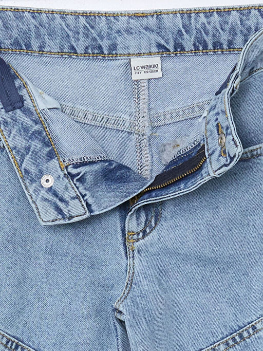 Wideleg K?z ?ocuk Jean Pantolon