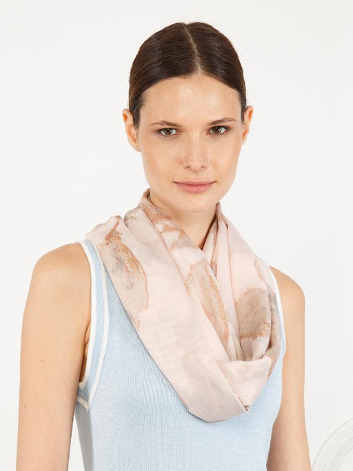 Палантин жен. хл+шелк 70х180 LBL22-848-05 - Labbra фото 4