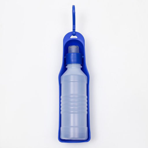 Поилка прогулочная 250 мл, синяя - Пижон фото 4