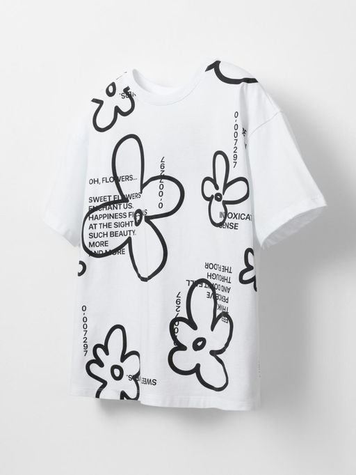 КБ 302923/белый(цветы) фуфайка (футболка) дет - Cubby фото 2