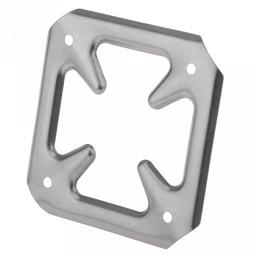 Подставка металлическая на газовую плиту 9х9х0,5см, квадратная - Домашняя мода фото 3